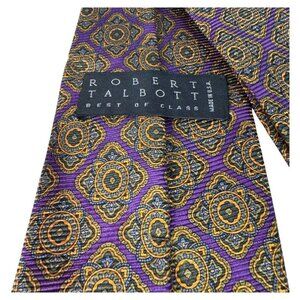 Robert Talbott best of class tie‎ purple geometric classic
